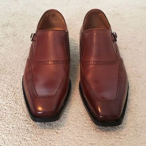 Men's Brass Boot Leather Dress Shoes